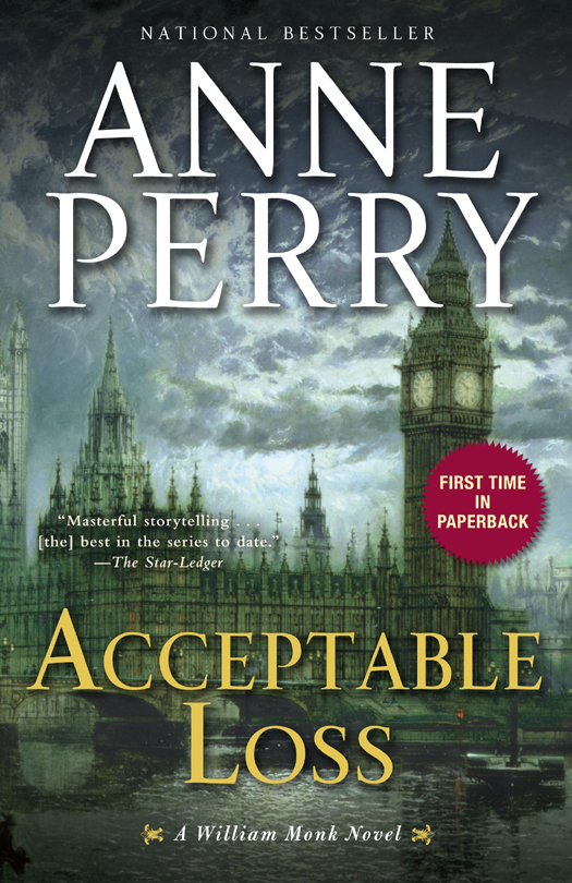 Acceptable Loss Anne Perry Perry Anne