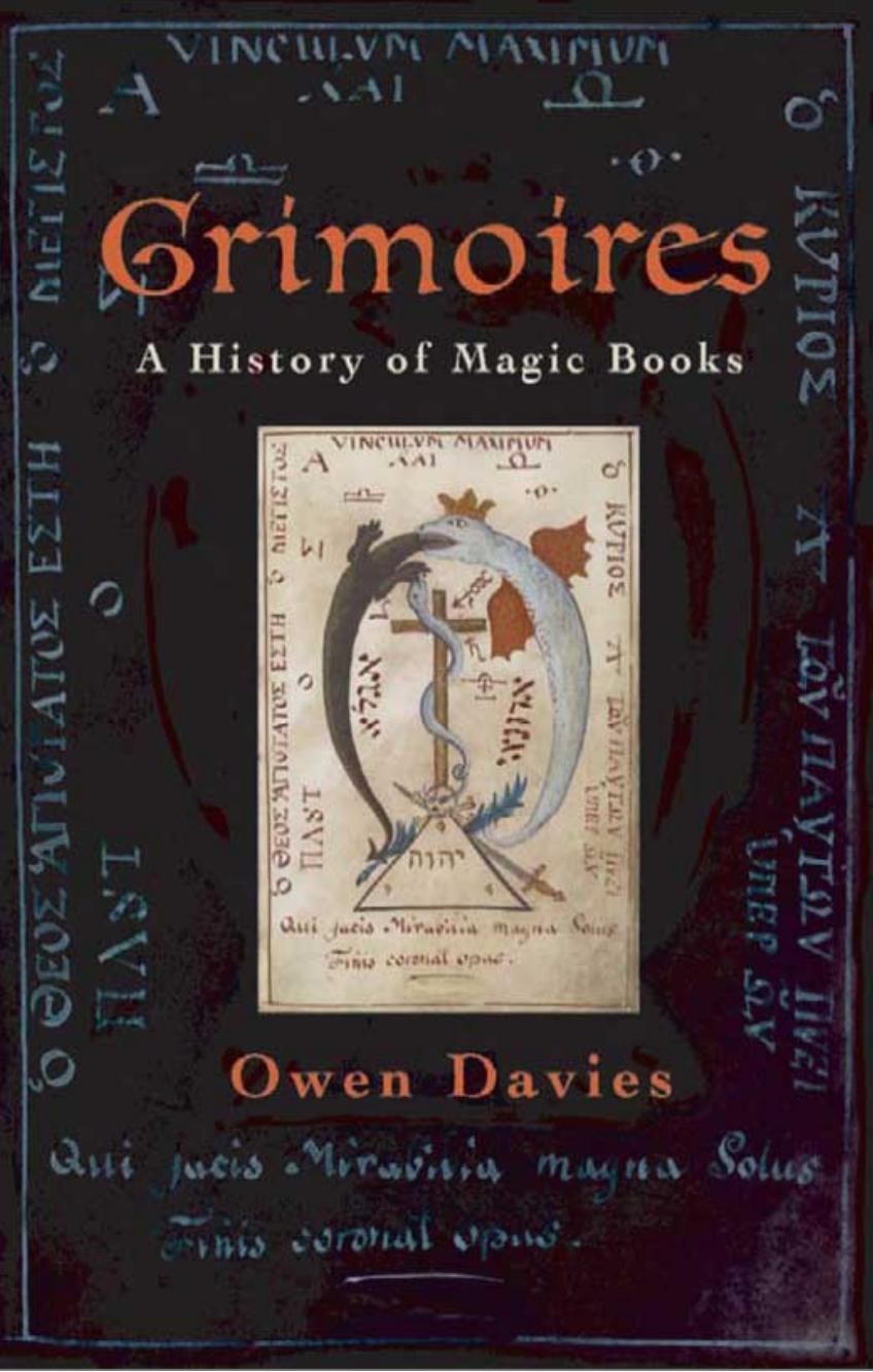 Grimoires A History Of Magic Books Davies Owen