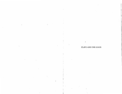 Plato And The Good Illuminating The Darkling Vision 2004th Edition Rosemary Desjardins