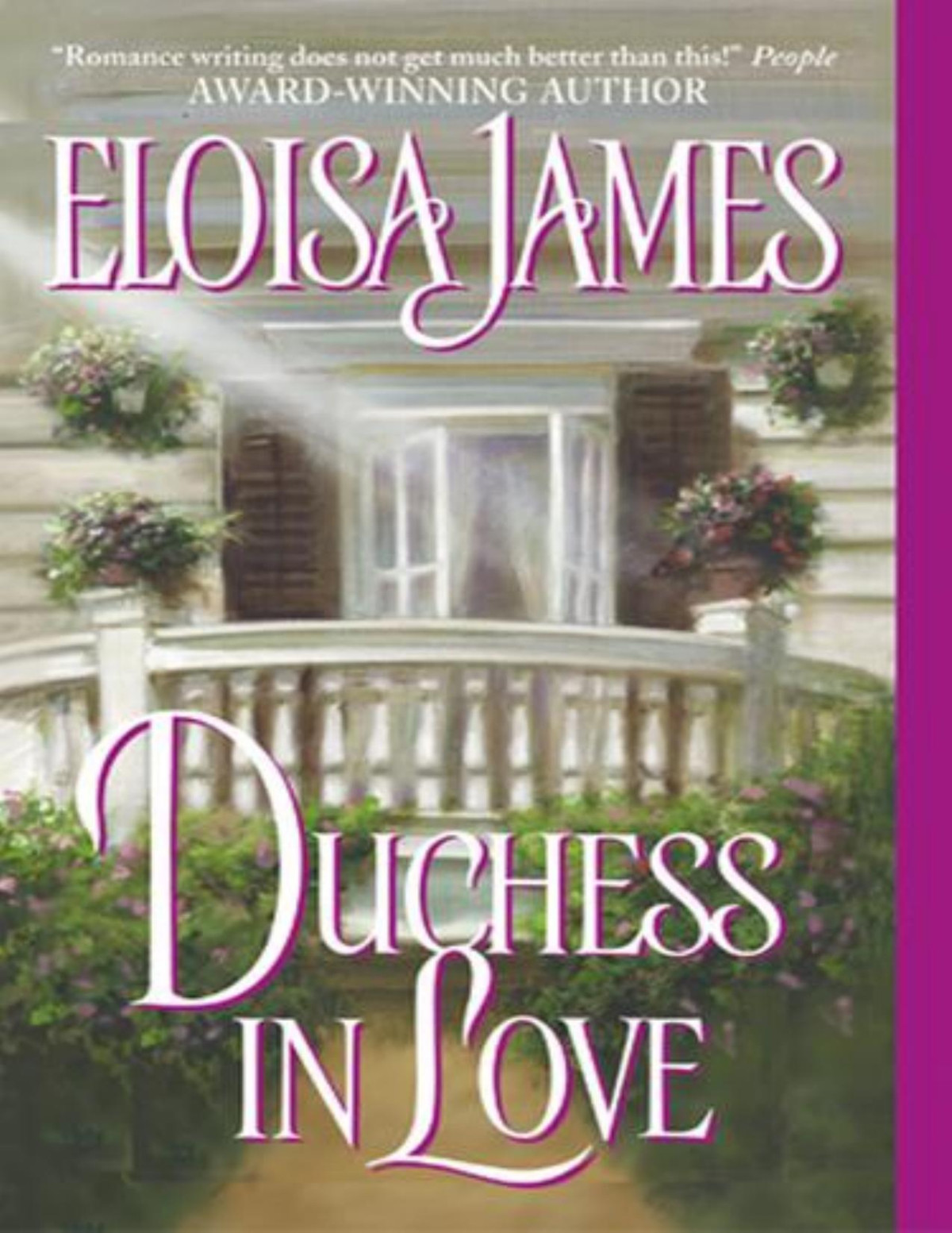 Duchess In Love Eloisa James James Eloisa