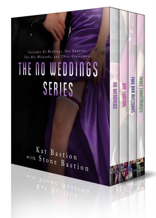No Weddings Limited Edition Box Set Books 14 No Weddings One Funeral Two Bar Mitzvahs Three Christmases Kat Bastion Stone Bastion Bastion
