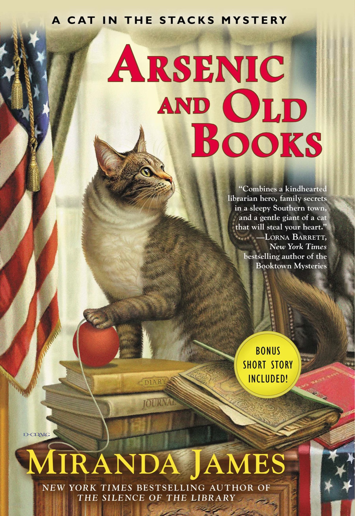 Arsenic And Old Books Cat In The Stacks 6 Miranda James