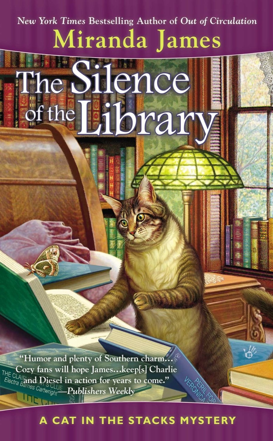 The Silence Of The Library Cat In The Stacks 5 Miranda James James