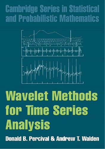 Wavelet Methods For Time Series Analysis Donald B Percival Andrew T Walden