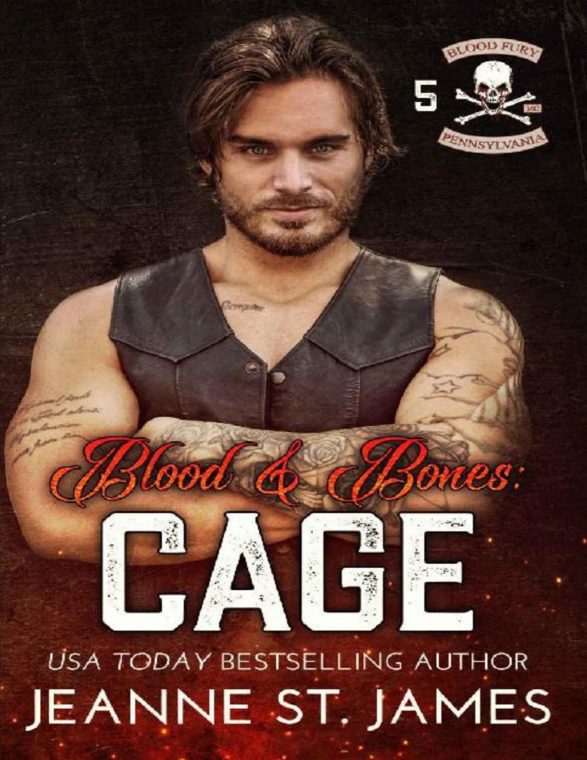 Blood Bones Cage Blood Fury Mc Book 5 Jeanne St James St James