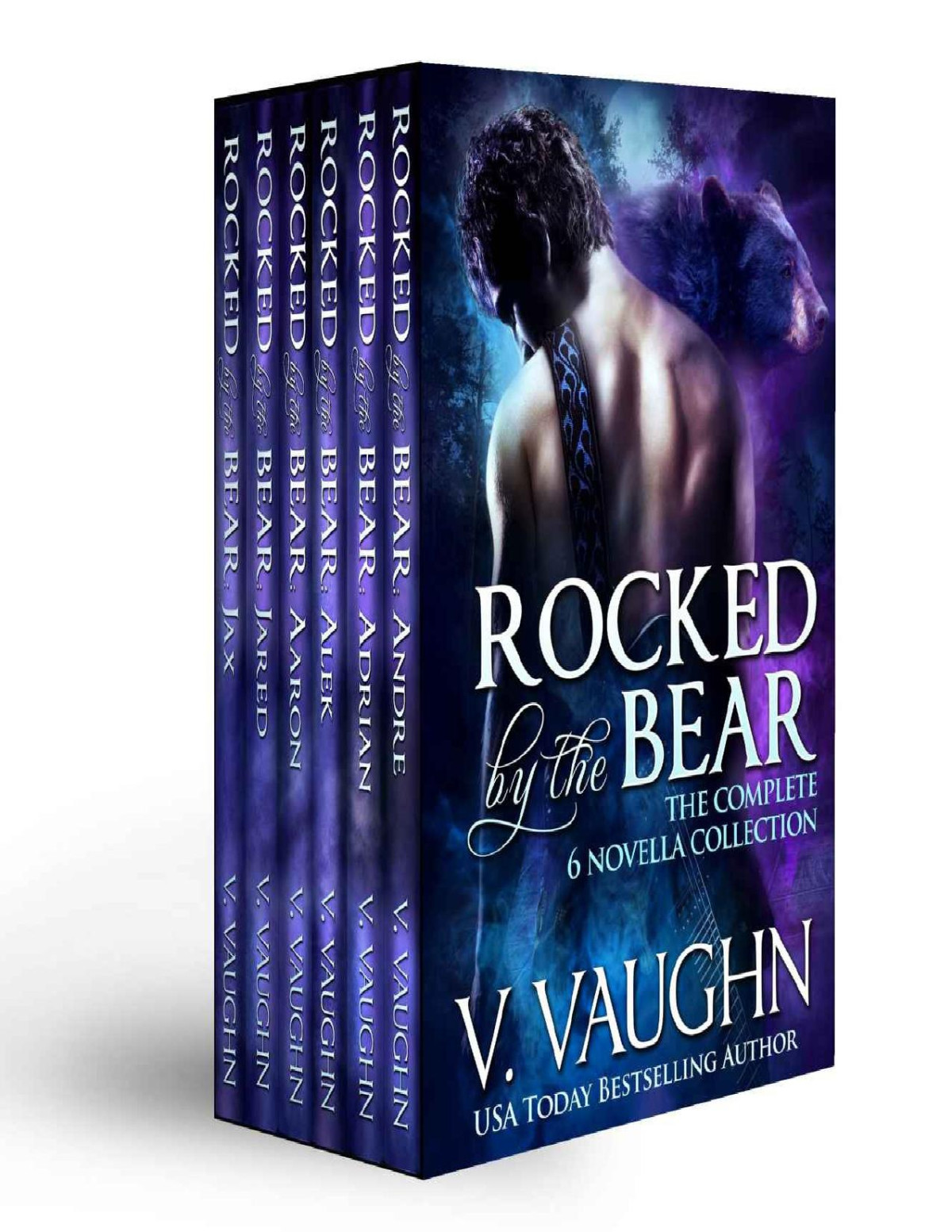 Rocked By The Bear Complete Novella Collection Werebear Romance Northeast Kingdom Bears Book 4 V Vaughn Vaughn