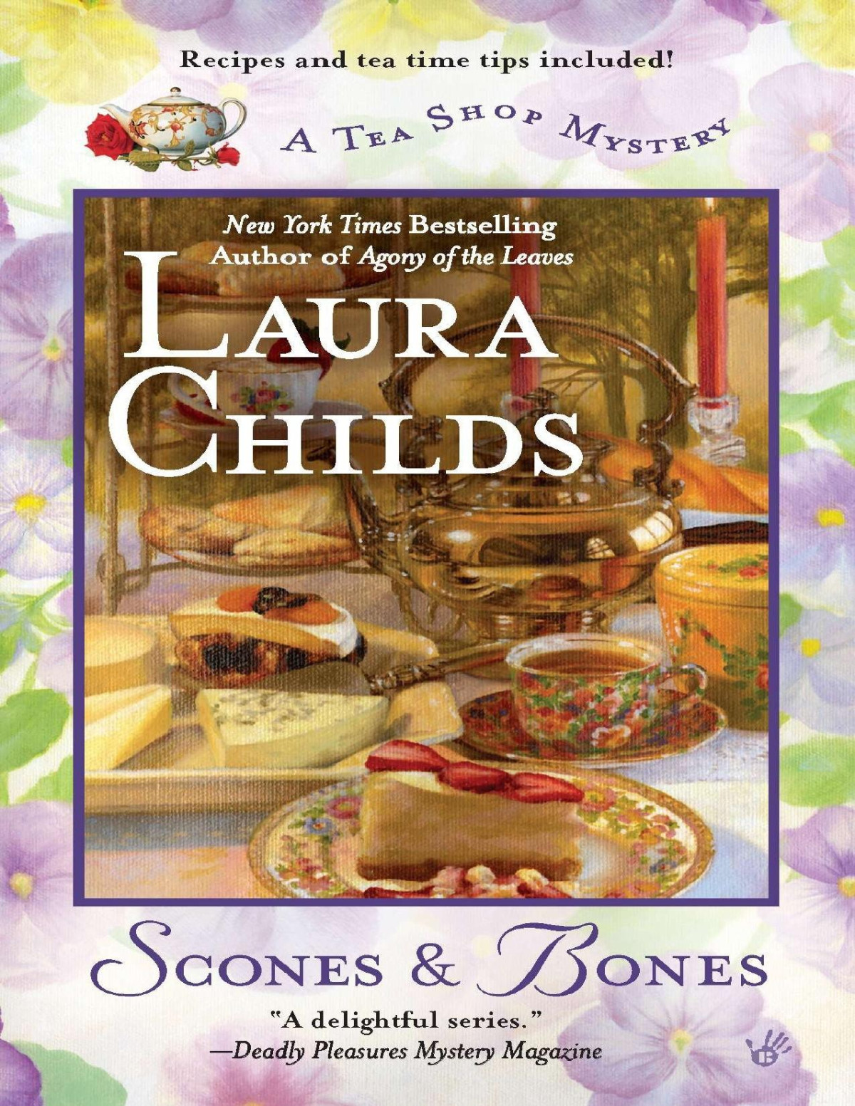 Scones Bones Tea Shop Mystery 12 Laura Childs
