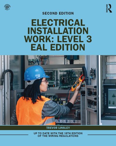 Electrical Installation Work Level 3 Eal Edition 2nd Edition Trevor Linsley