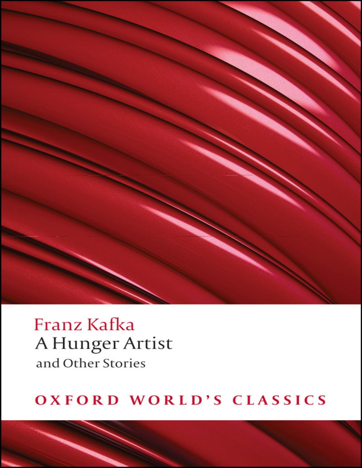 A Hunger Artist And Other Stories Franz Kafka