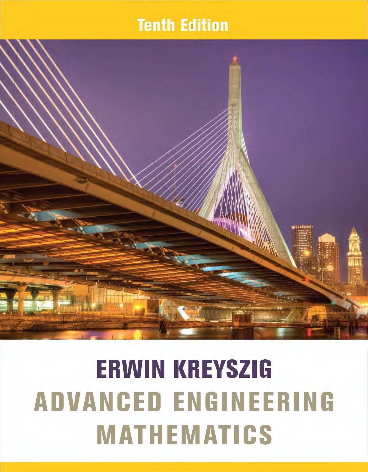 Advanced Engineering Mathematics By Erwin Ereszig Erwin Kreyszig