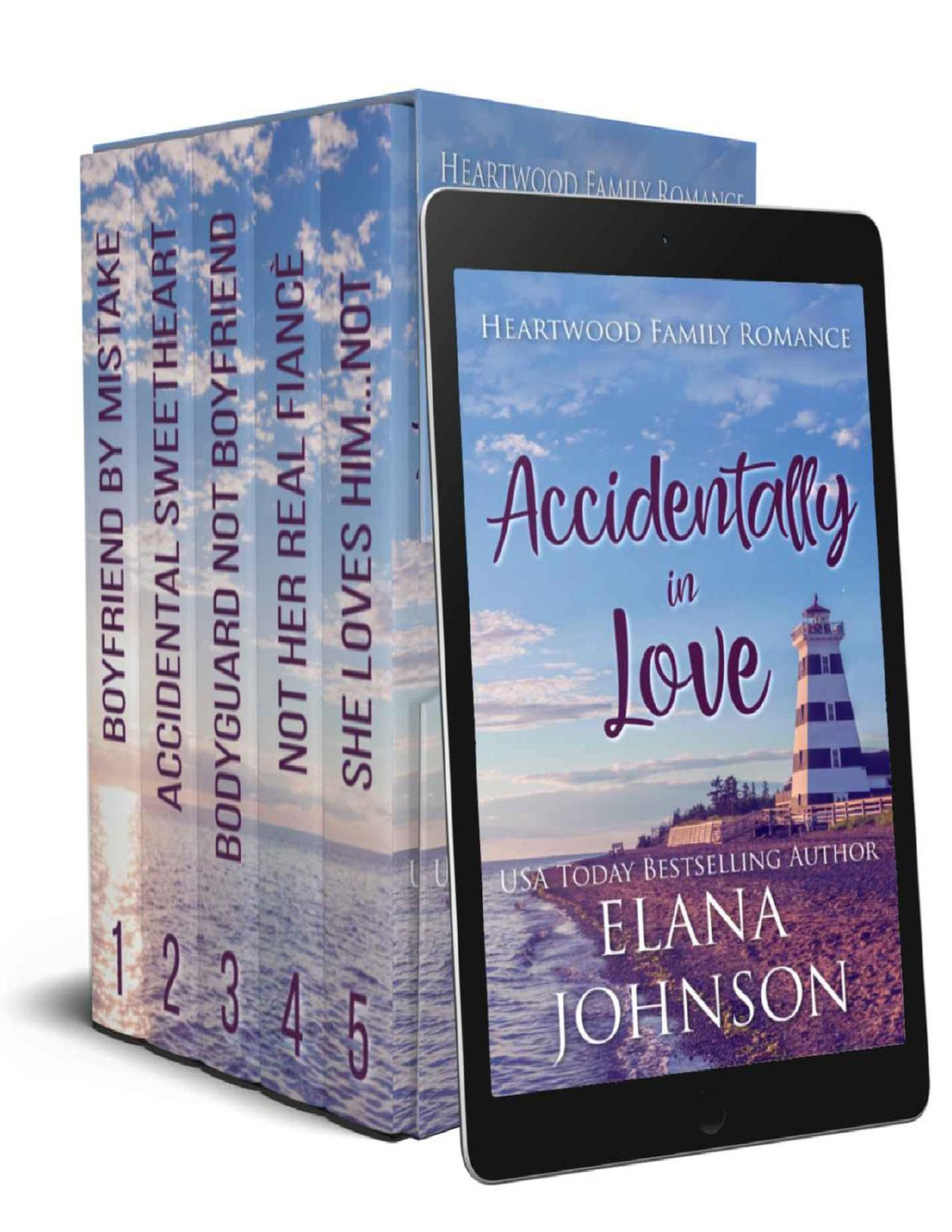 Accidentally In Love Heartwood Sisters Romance Collection Carters Cove Sweet Enemiestolovers Romance Book 1 Elana Johnson Johnson