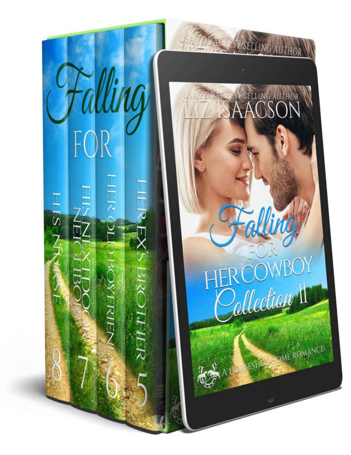 Falling For Her Cowboy Horseshoe Home Ranch Romance Collection 2 Horseshoe Home Boxed Set Liz Isaacson Isaacson