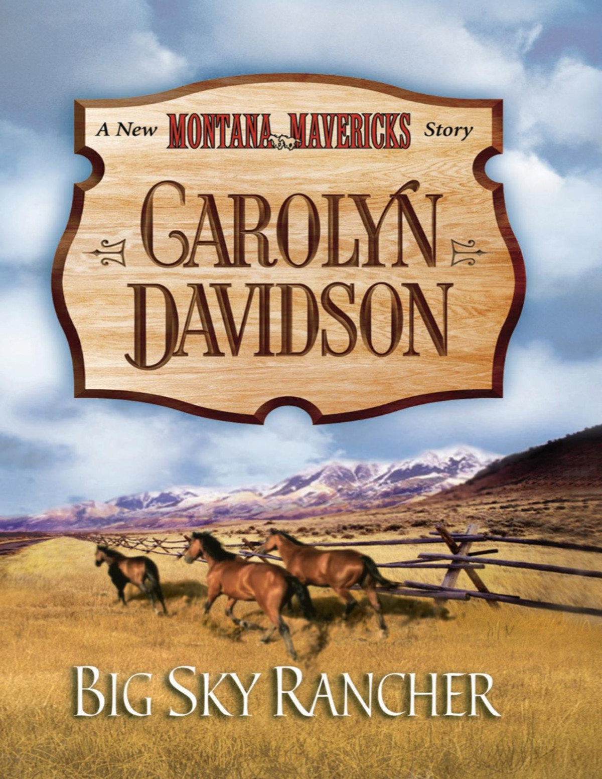 Big Sky Rancher Carolyn Davidson