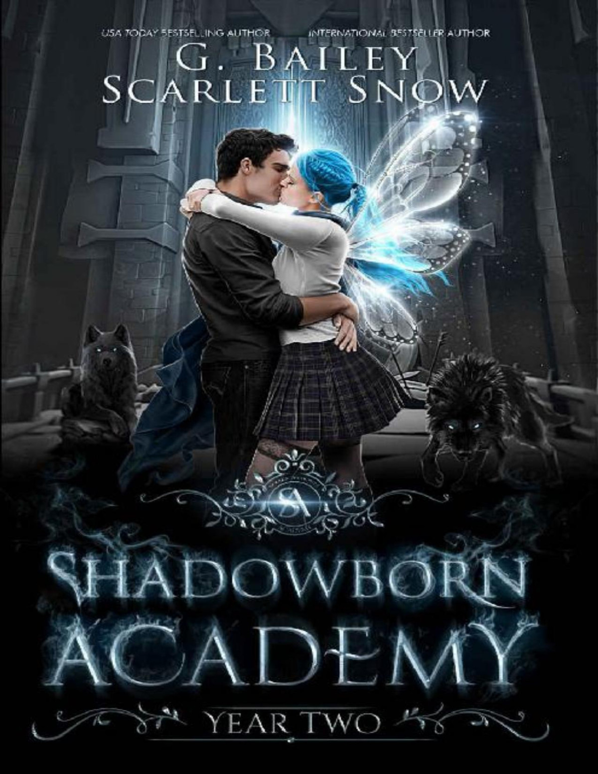 Shadowborn Academy Year Two Dark Fae Academy Series Book 2 G Bailey Scarlett Snow Bailey