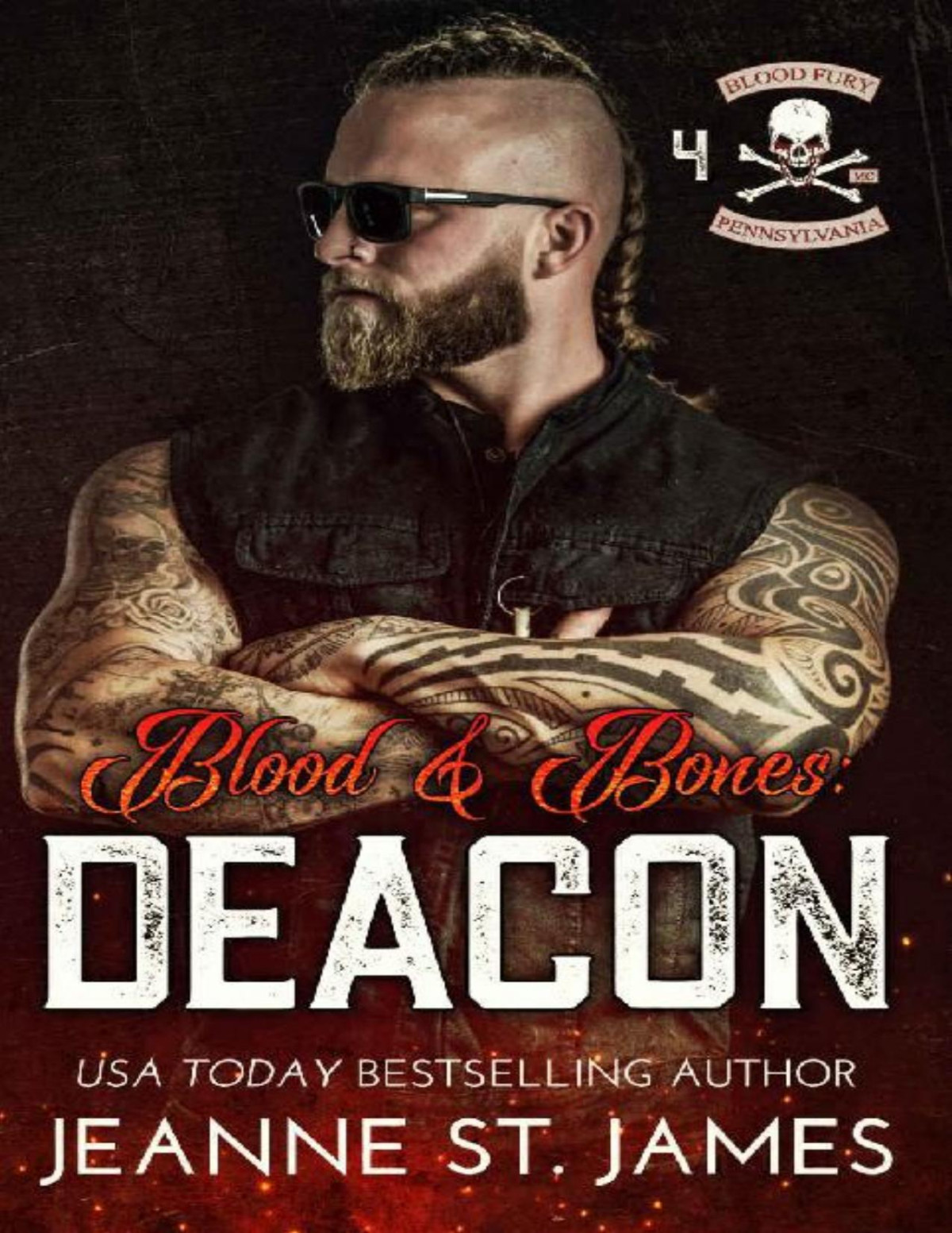 Blood Bones Deacon Blood Fury Mc Book 4 Jeanne St James St James