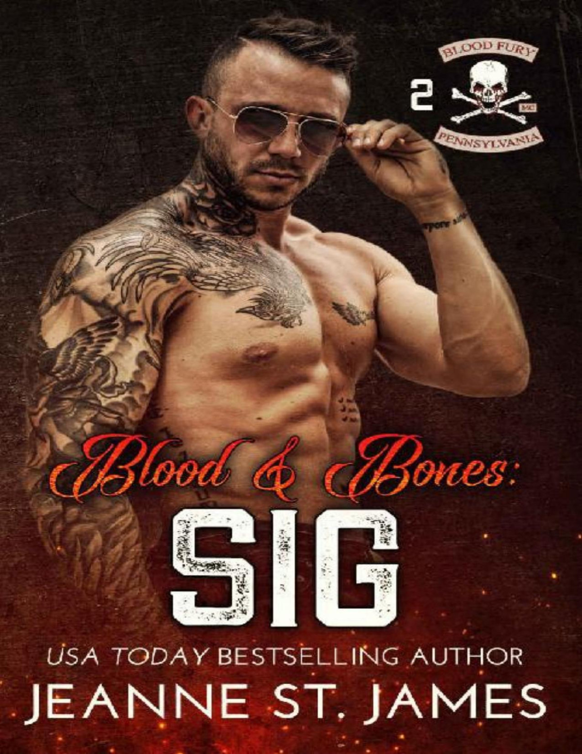 Blood Bones Sig Blood Fury Mc Book 2 Jeanne St James St James