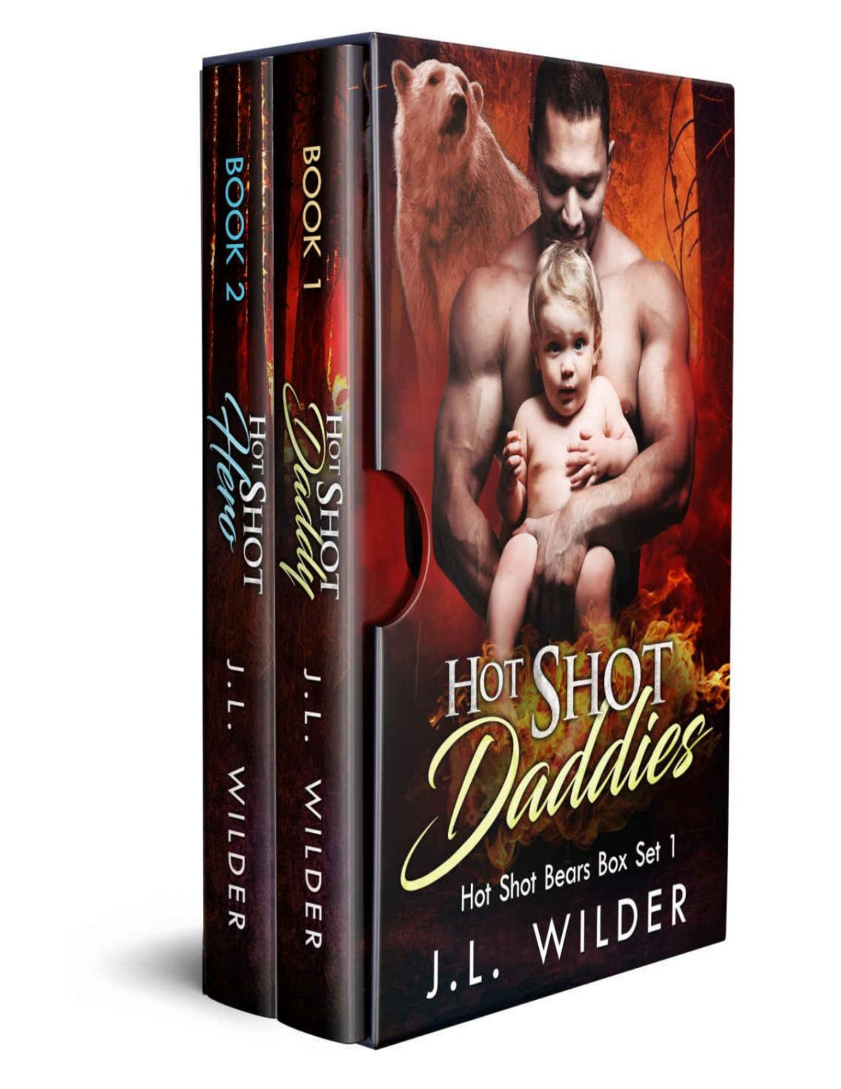 Hot Shot Daddies Box Set Books 12 Hot Shot Bears Jl Wilder Wilder