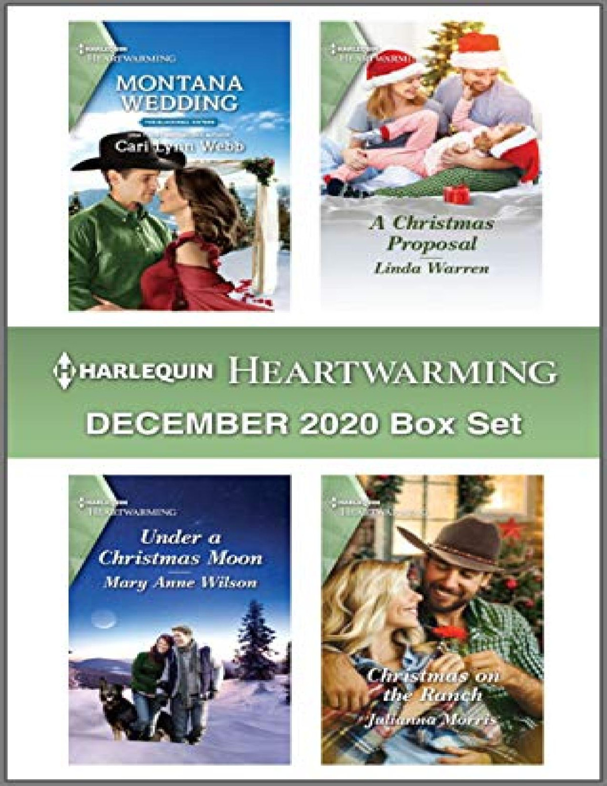 Harlequin Heartwarming December 2020 Box Set Cari Lynn Webb Linda Warren Mary Anne Wilson Julianna Morris Webb