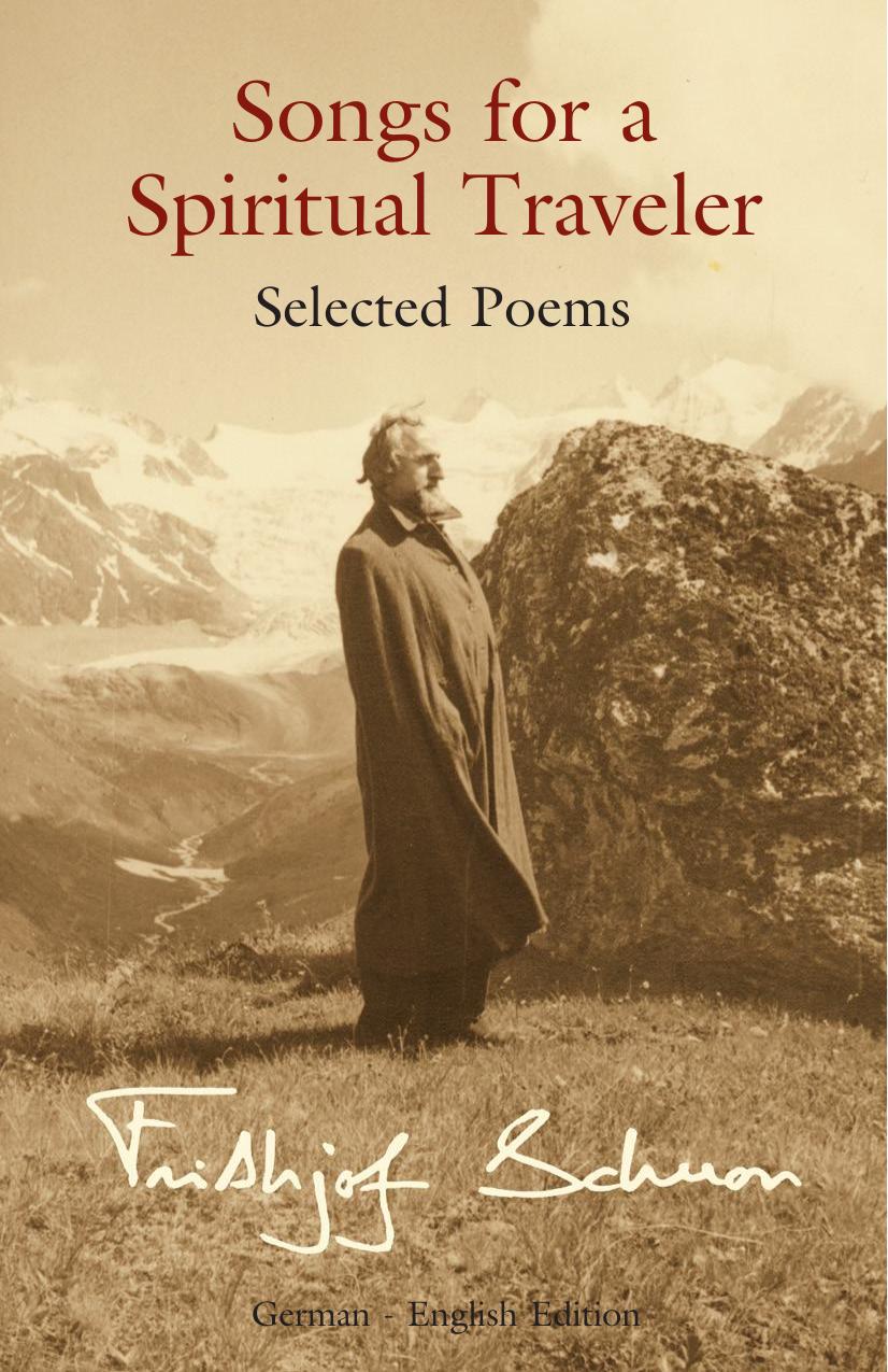 Songs For A Spiritual Traveler Selected Poems Germanenglish Edition Frithjof Schuon