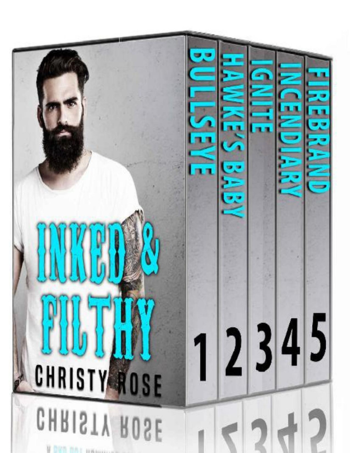 Inked Filthy A Bad Boy Mc Romance Boxed Set Christy Rose Rose