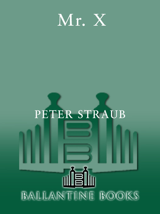 Mr X Peter Straub Straub Peter