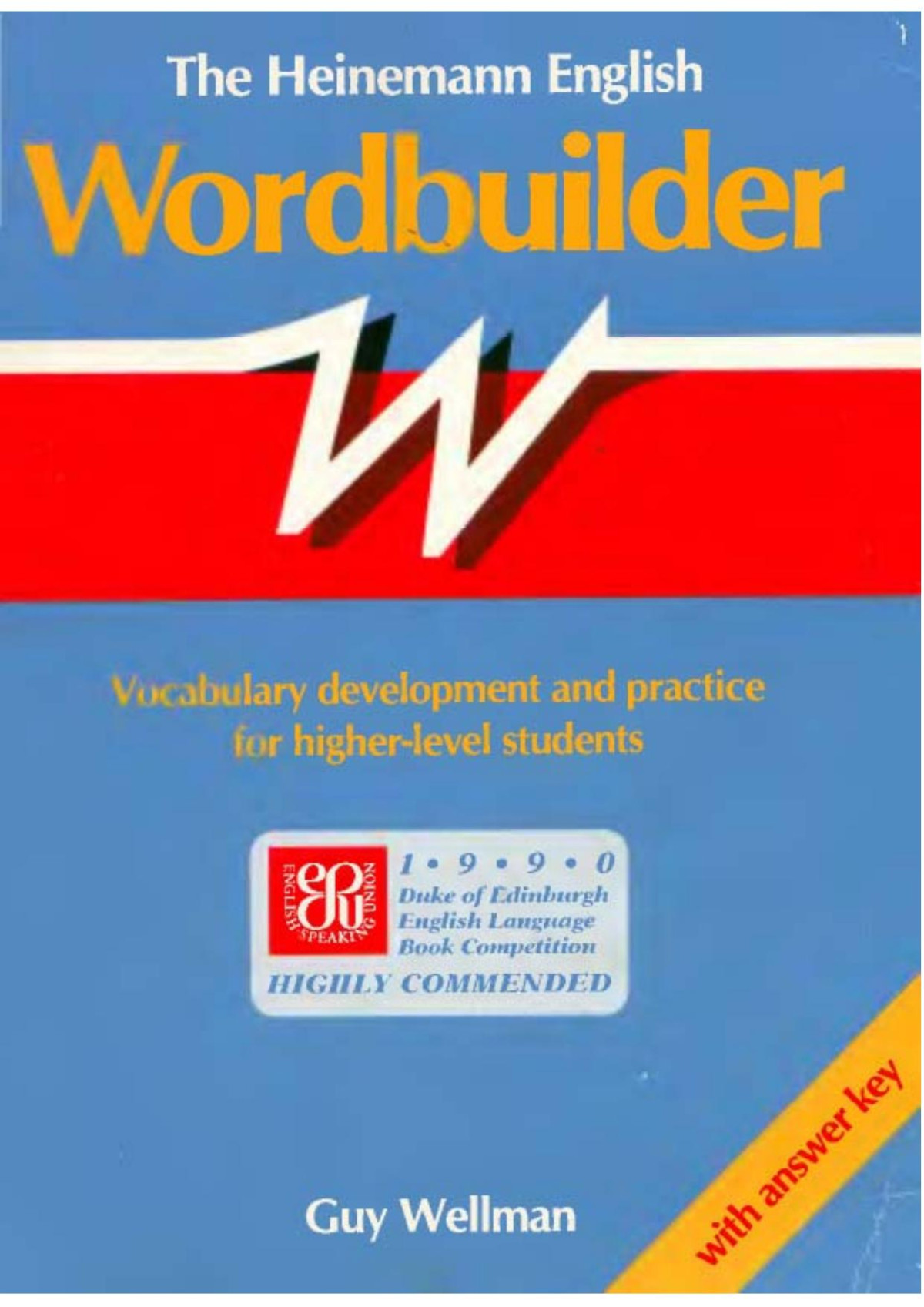 The Heinemann English Wordbuilder Guy Wellman