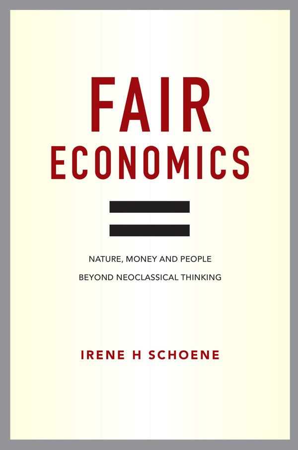 Fair Economics Irene Schoene