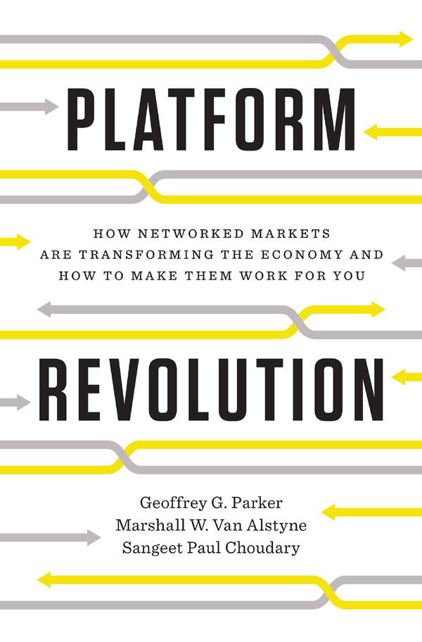 Platform Revolution Sangeet Paul Choudary