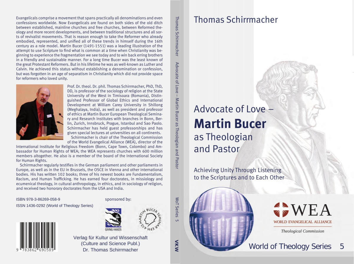 Advocate Of Love Martin Bucer As Theologian And Pastor Thomas Schirrmacher