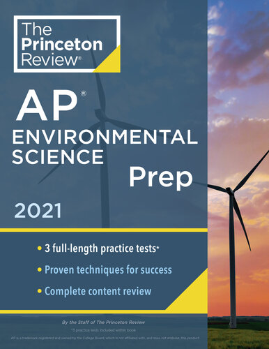 Princeton Review Ap Biology Prep 2021 3 Practice Tests Complete Content Review Strategies Techniques The Princeton Review