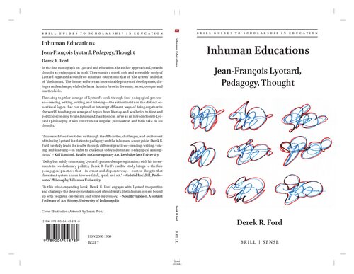 Inhuman Educations Jeanfrancois Lyotard Pedagogy Thought Derek R Ford