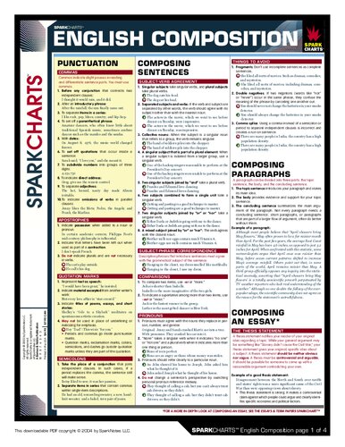 English Composition Sparknotes
