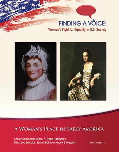 A Womans Place In Early America Leeanne Gelletly