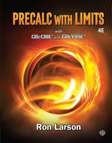 Precalculus With Limits 4th Edition Ron Larson