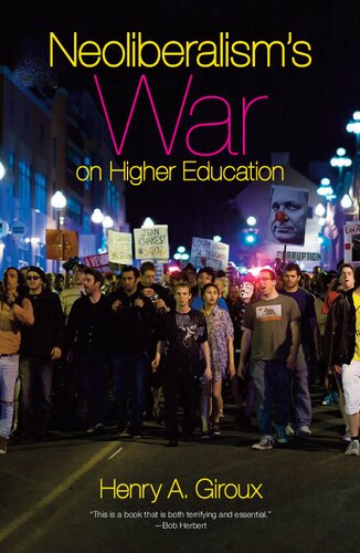 Higher Education After Neoliberalism Henry A Giroux