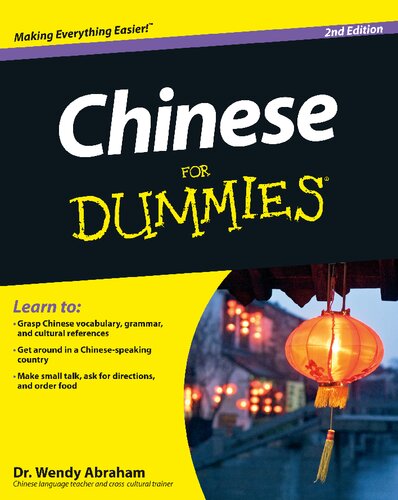 Chinese For Dummies 2nd Edition Wendy Abraham