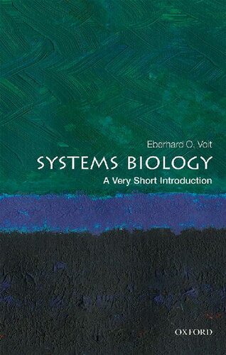 Systems Biology A Very Short Introduction Eberhard O Voit