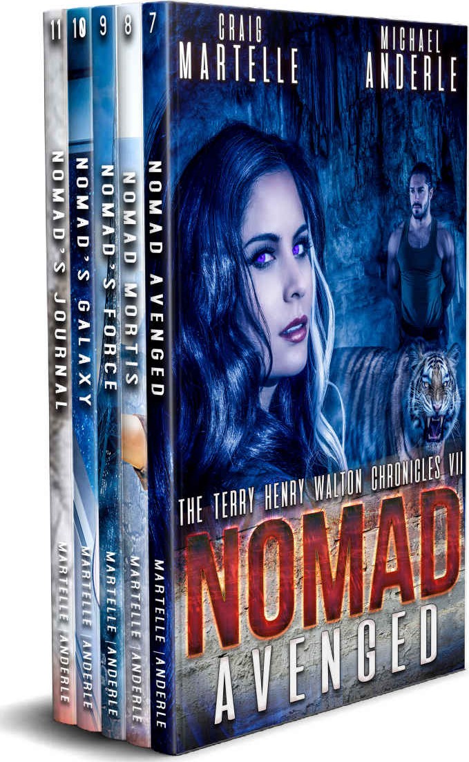 Terry Henry Walton Chronicles Boxed Set Two Nomad Avenged Nomad Mortis Nomads Force Nomads Galaxy Nomads Journal A Terry Henry Walton Chronicles Boxed Set Book 2 Craig Martelle Michael Anderle Martelle