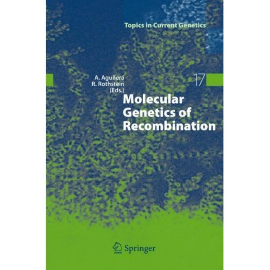 Molecular Genetics Of Recombination Andrs Aguilera Rodney Rothstein Aguilera