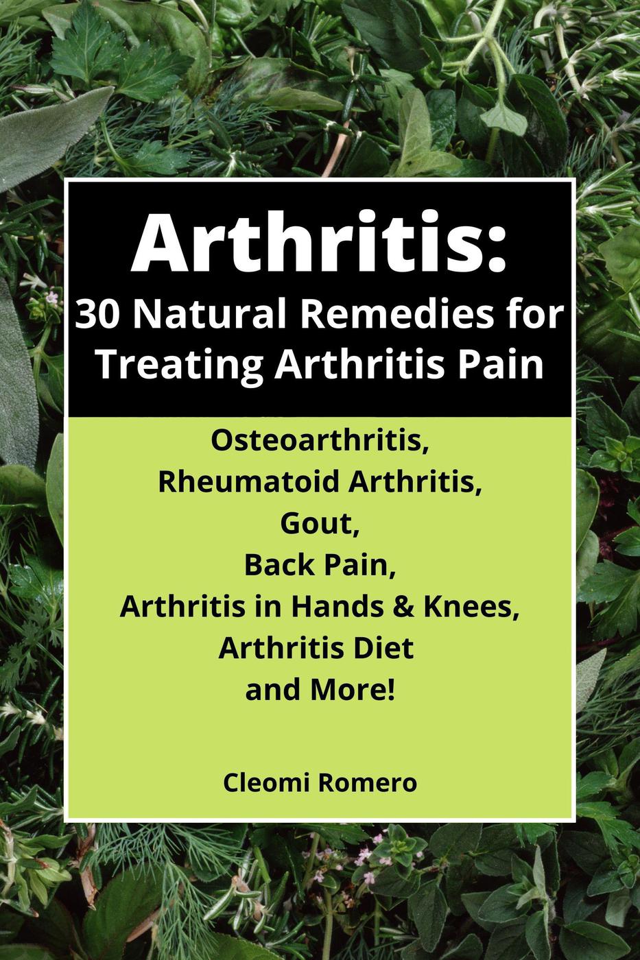 Arthritis Cleomijo Books Cleomi Romero