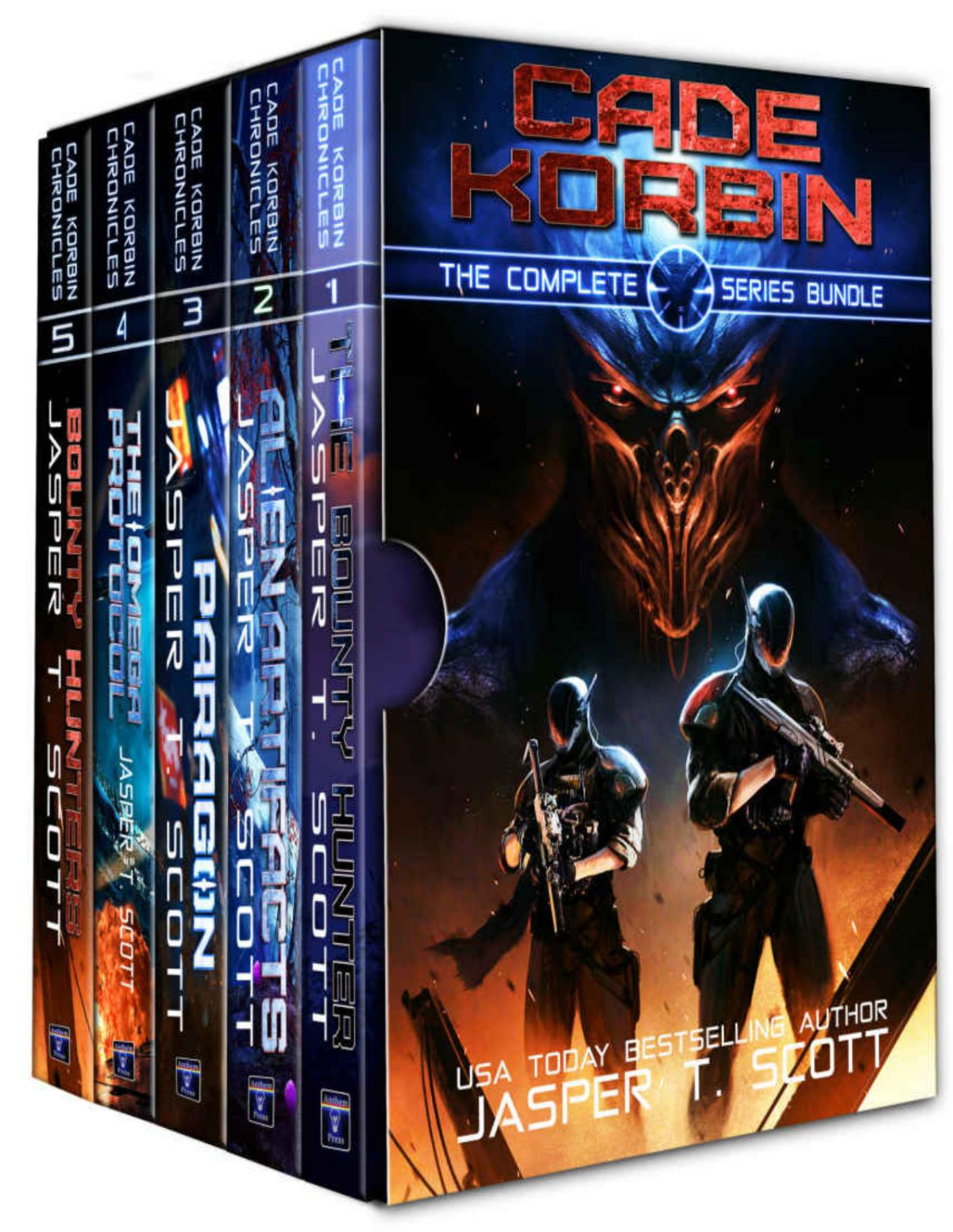 Cade Korbin The Complete Series Books 15 Jasper T Scott