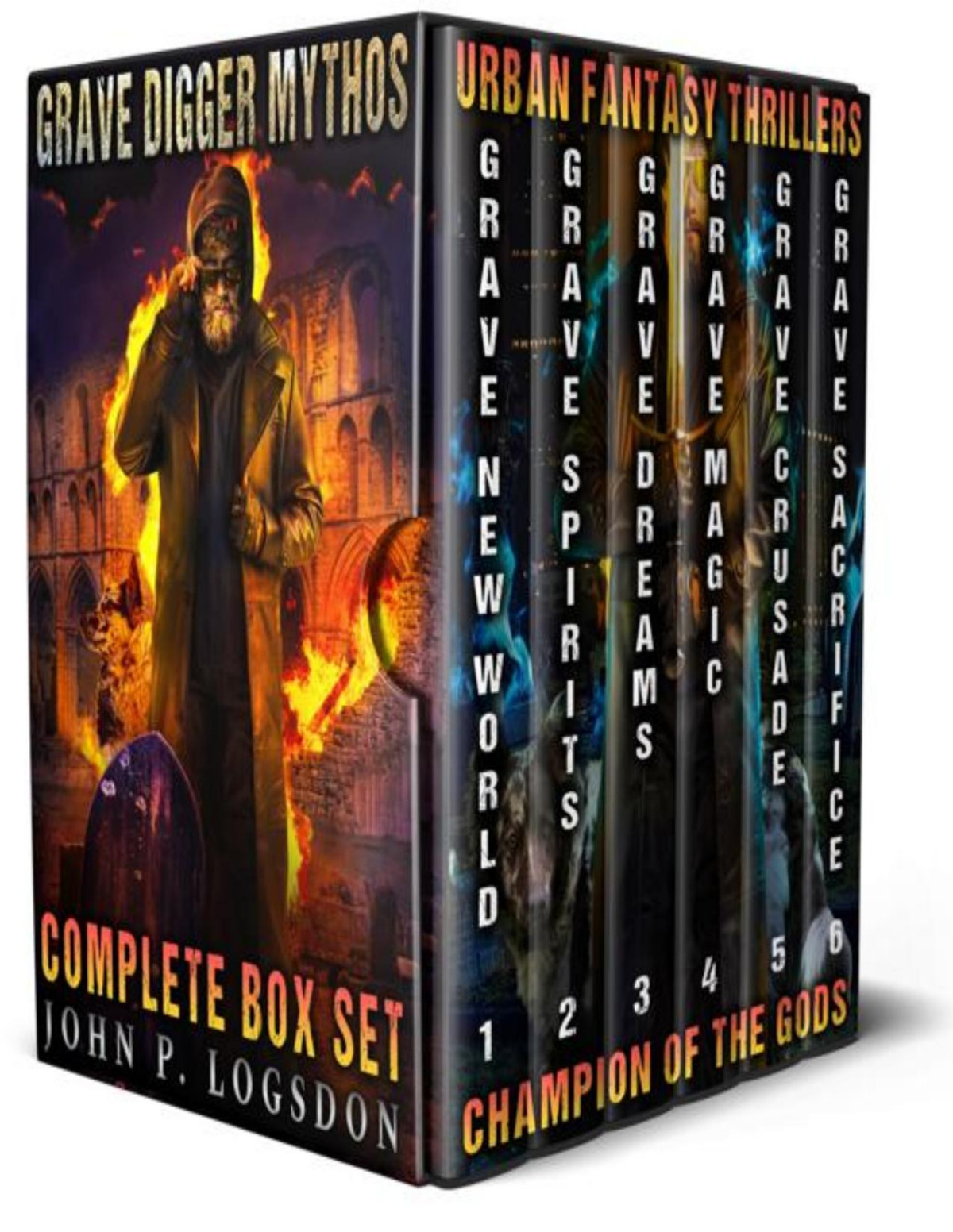 Grave Digger Mythos Complete Box Set Books 16 John P Logsdon