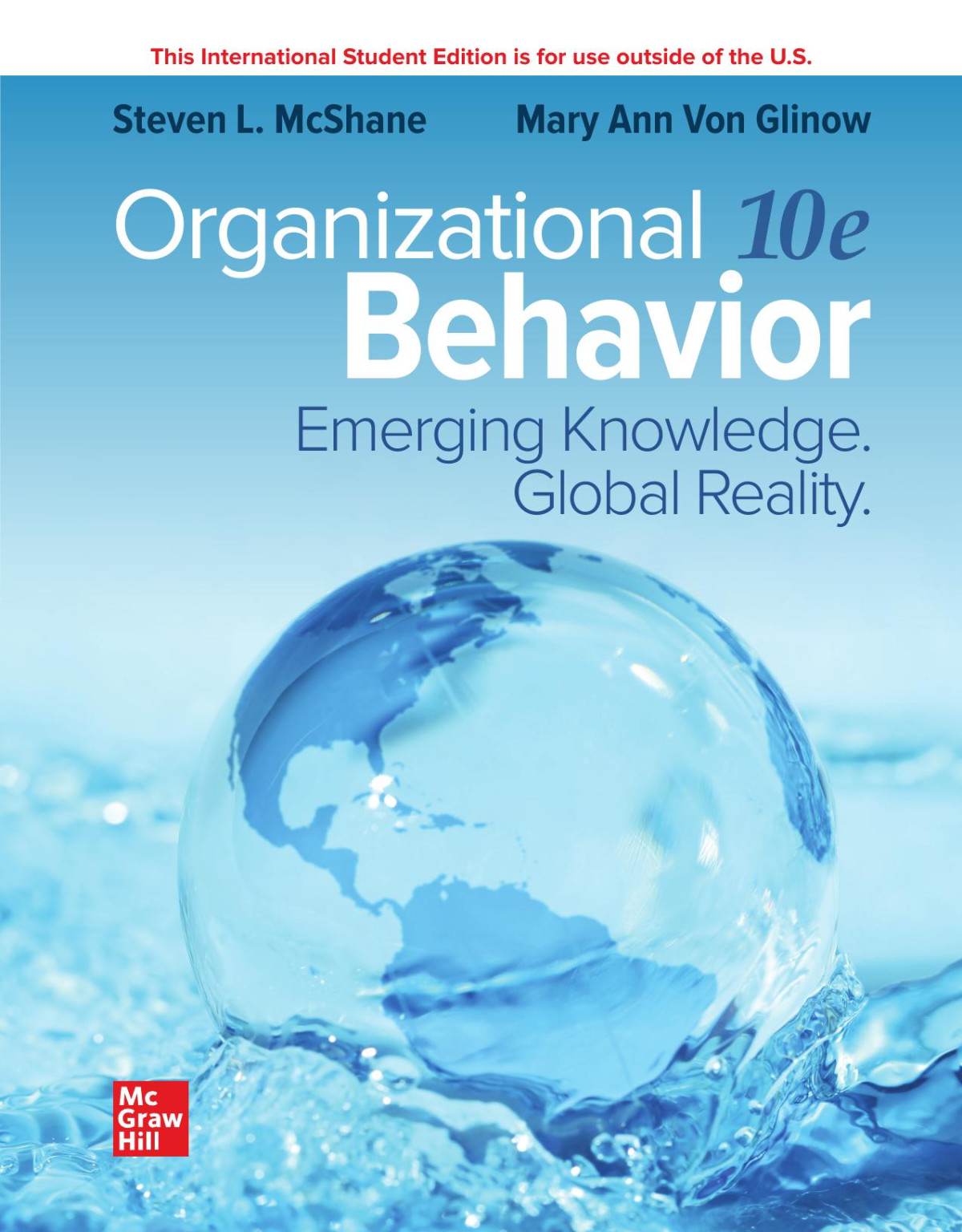 Organizational Behavior Emerging Knowledge Global Reality 10e 10th Steven L Mcshane