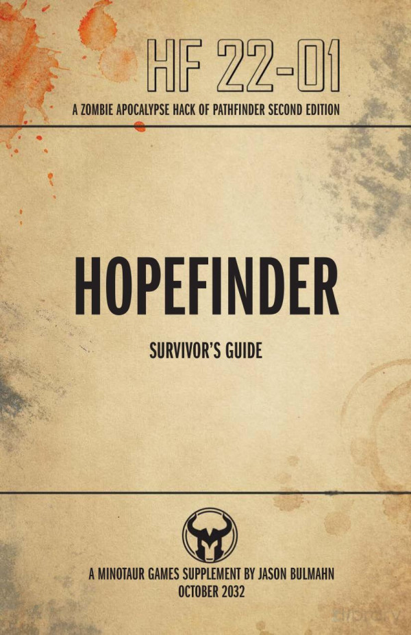 Hopefinder Survivors Guide Minotaur Games