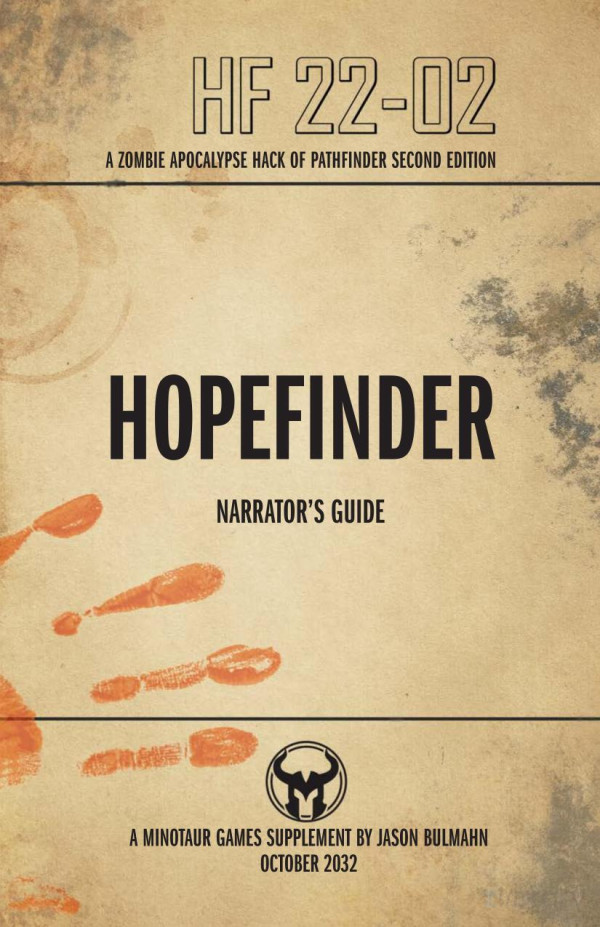 Hopefinder Narrators Guide Minotaur Games
