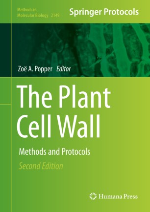 The Plant Cell Wall Methods And Protocols 2nd Ed Zo A Popper