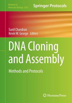 Dna Cloning And Assembly Methods And Protocols 1st Ed Sunil Chandran