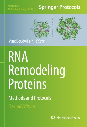 Rna Remodeling Proteins Methods And Protocols 2nd Ed Marc Boudvillain