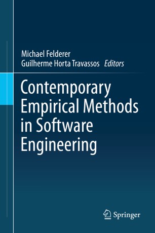 Contemporary Empirical Methods In Software Engineering 1st Ed Michael Felderer