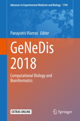Genedis 2018 Computational Biology And Bioinformatics 1st Ed Panayiotis Vlamos